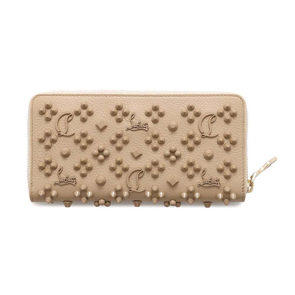 Christian Louboutin Panettone Studded Long Wallet Round Zipper - Picture 3 of 9